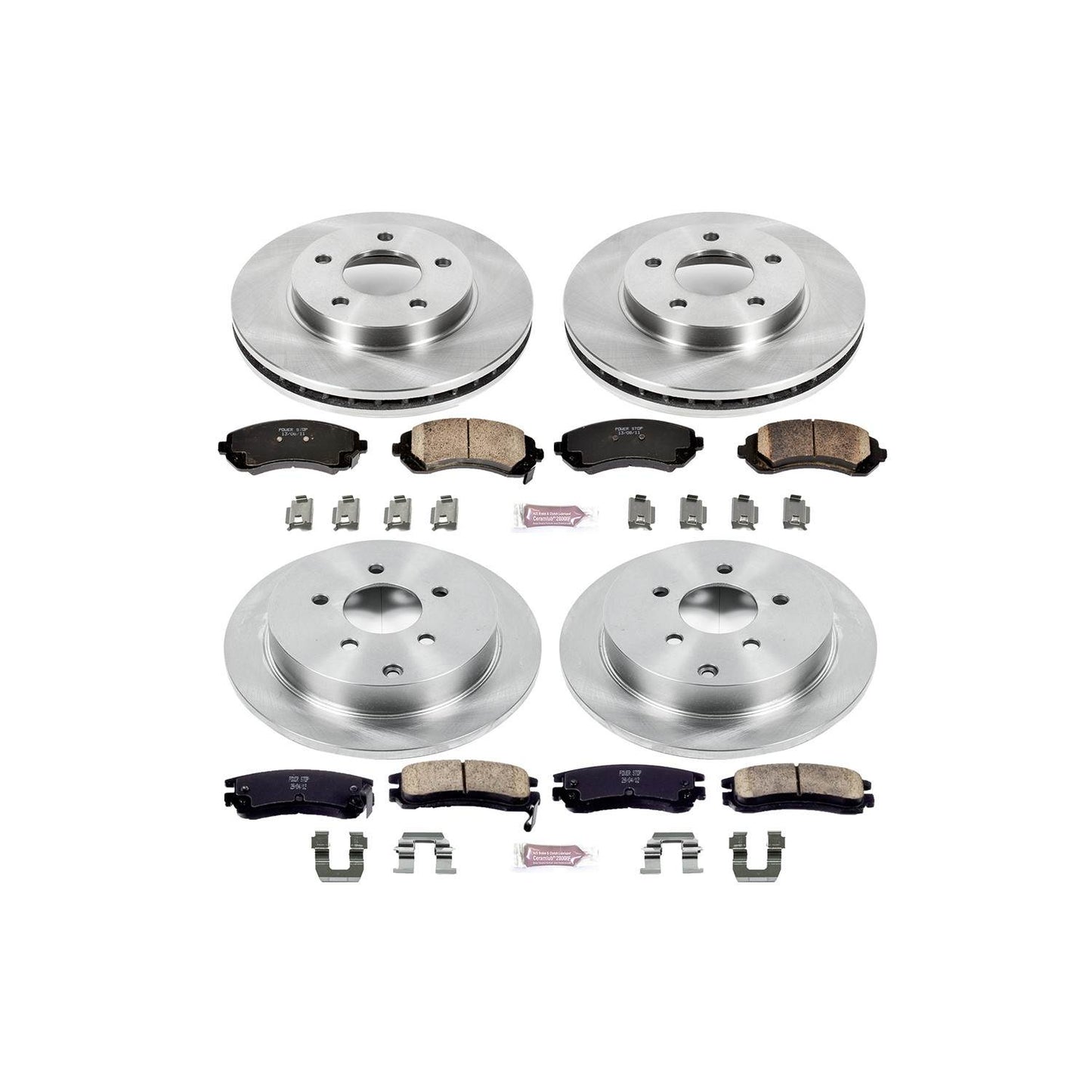 PowerStop Power Stop 02-07 Buick Rendezvous Front & Rear Autospecialty Brake Kit KOE4382