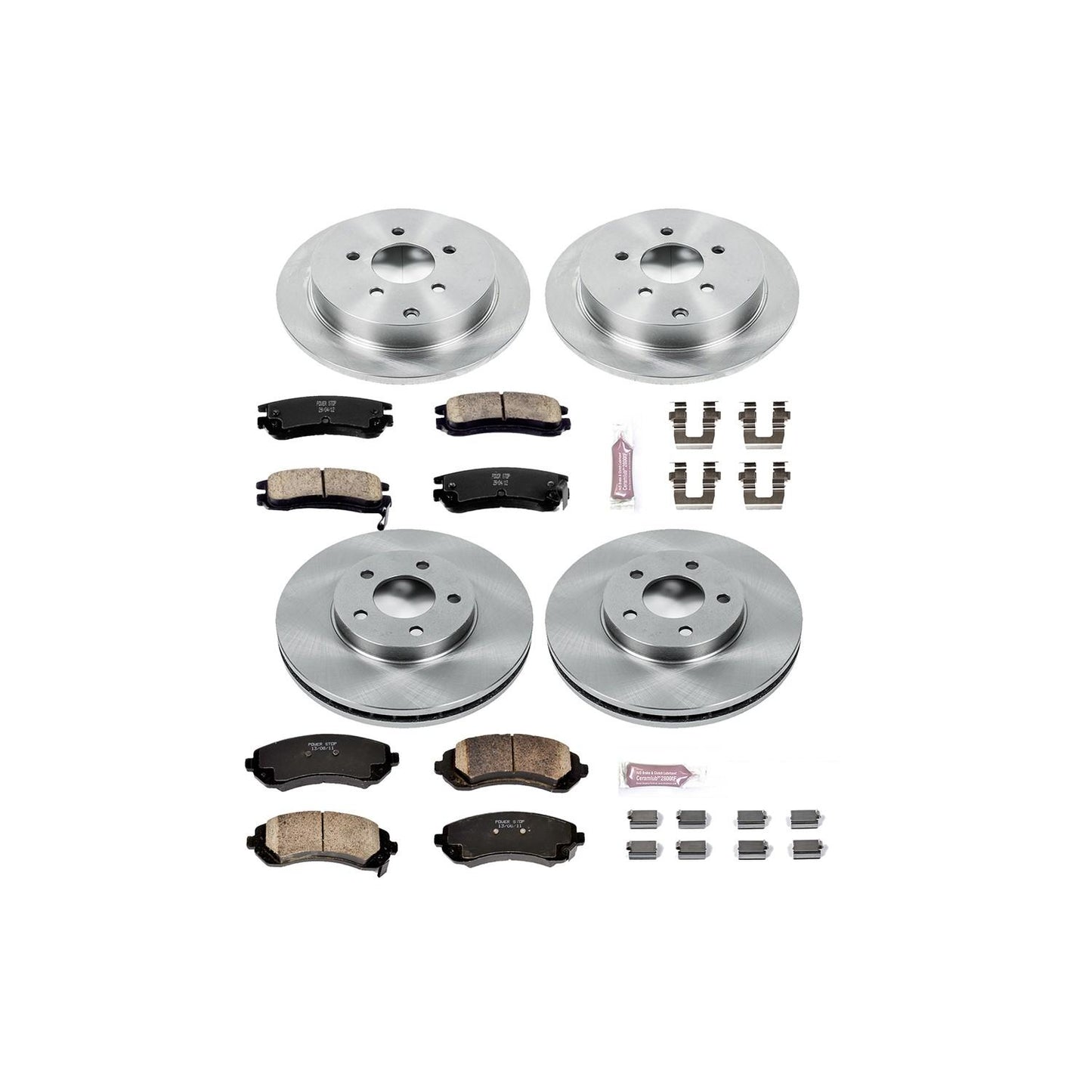 PowerStop Power Stop 02-06 Buick Rendezvous Front & Rear Autospecialty Brake Kit KOE4383