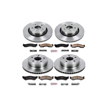 PowerStop Power Stop 2004 Dodge Ram 1500 Front & Rear Autospecialty Brake Kit KOE4385