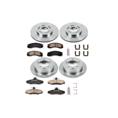 PowerStop Power Stop 97-04 Mitsubishi Diamante Front & Rear Autospecialty Brake Kit KOE4396