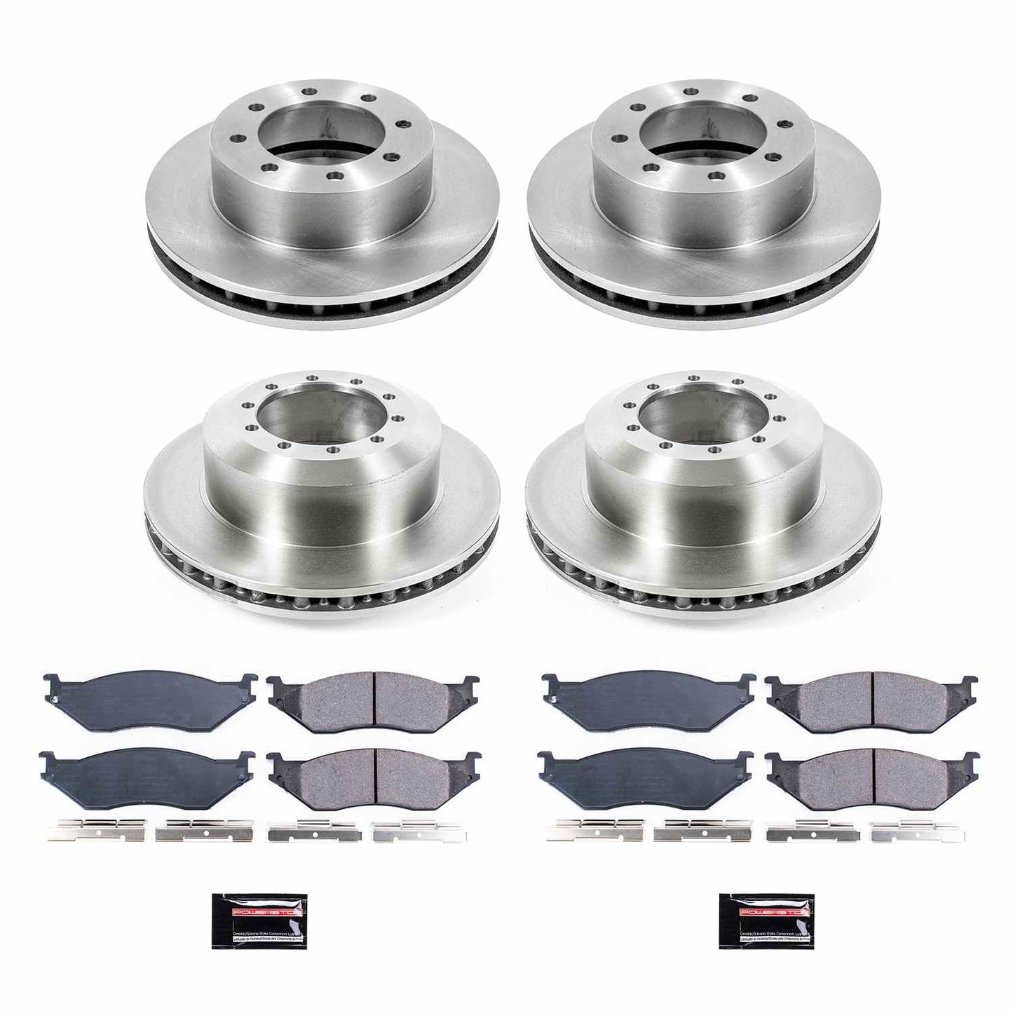 PowerStop Power Stop 2002 Ford E-550 Super Duty Front & Rear Autospecialty Brake Kit KOE4416