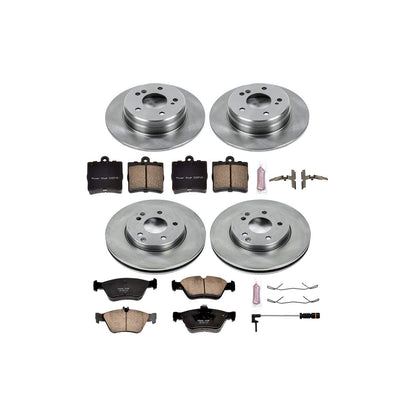 PowerStop Power Stop 99-00 Mercedes-Benz C230 Front & Rear Autospecialty Brake Kit KOE4417
