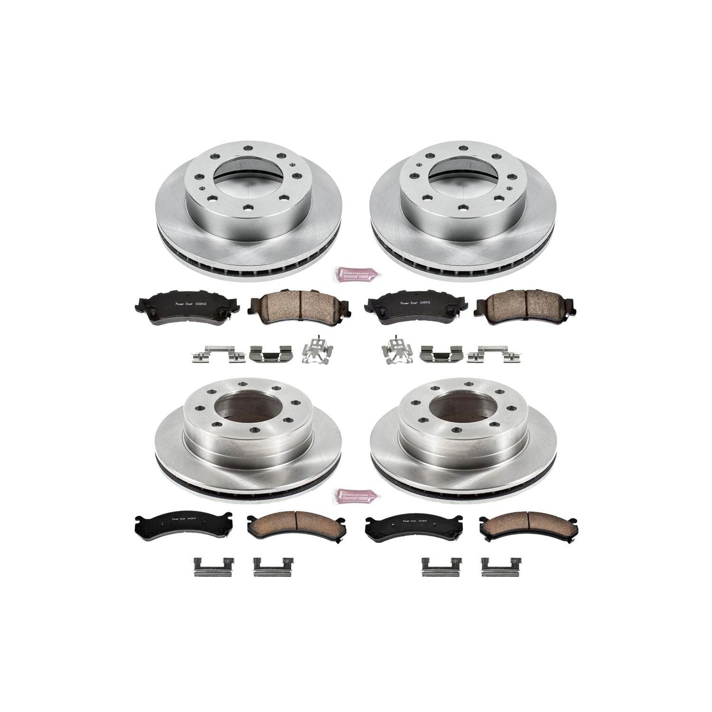 PowerStop Power Stop 2003 Chevrolet Silverado 1500 HD Front & Rear Autospecialty Brake Kit KOE4426