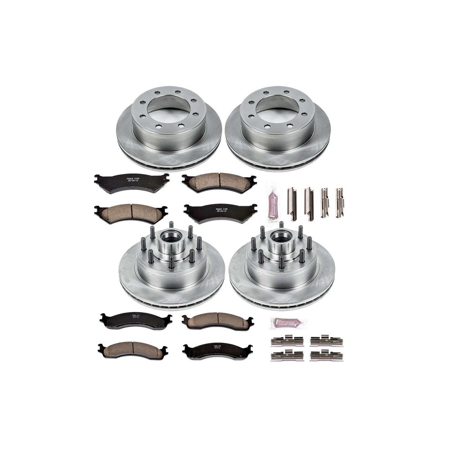 PowerStop Power Stop 2007 Ford E-150 Front & Rear Autospecialty Brake Kit KOE4434