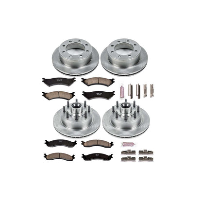 PowerStop Power Stop 2007 Ford E-150 Front & Rear Autospecialty Brake Kit KOE4434