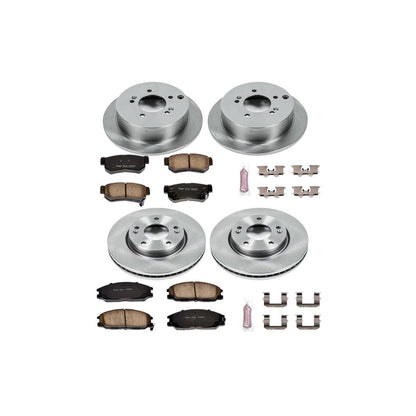 PowerStop Power Stop 01-05 Hyundai Santa Fe Front & Rear Autospecialty Brake Kit KOE4447