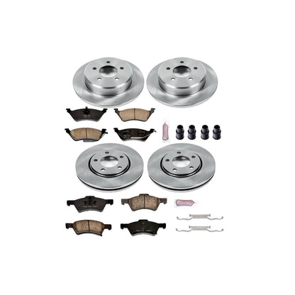 PowerStop Power Stop 01-07 Chrysler Town & Country Front & Rear Autospecialty Brake Kit KOE4458