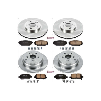 PowerStop Power Stop 02-04 Honda Odyssey Front & Rear Autospecialty Brake Kit KOE4459