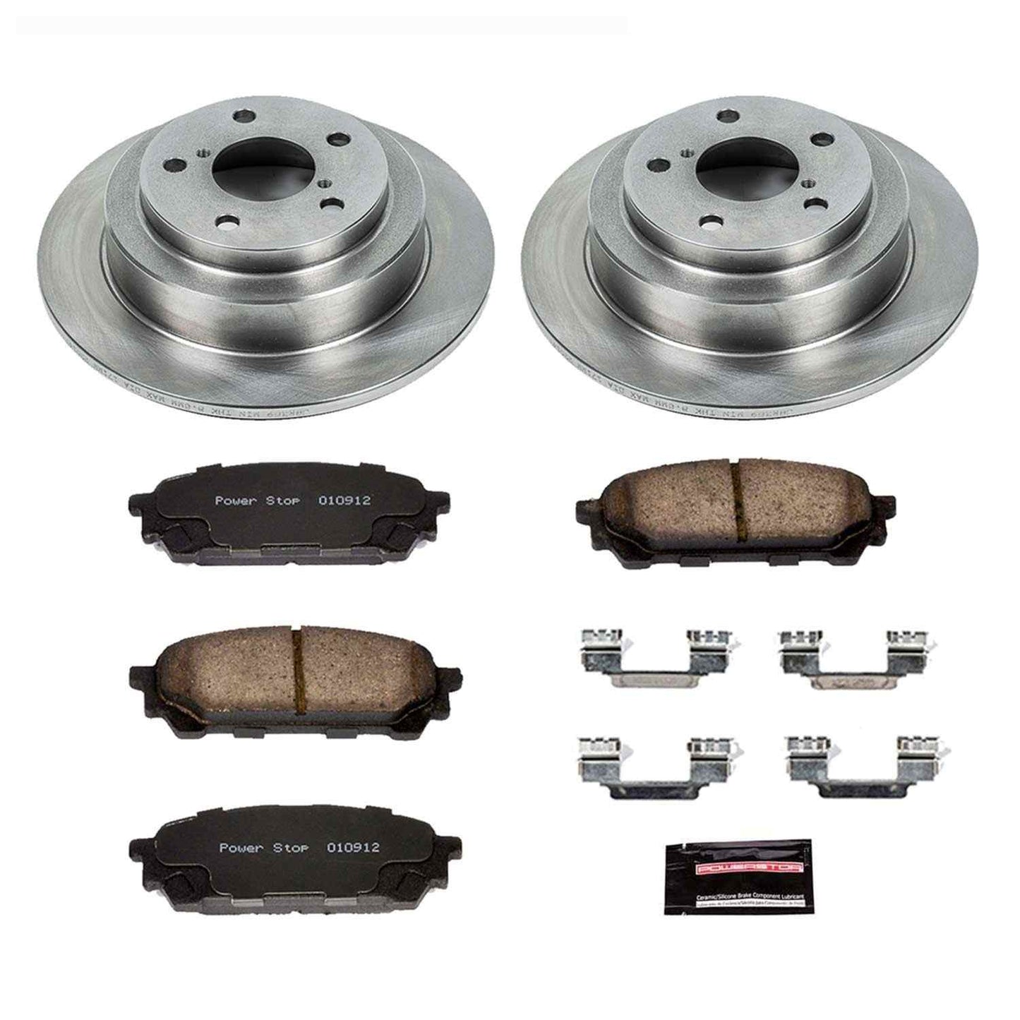 PowerStop Power Stop 05-06 Saab 9-2X Rear Autospecialty Brake Kit KOE447