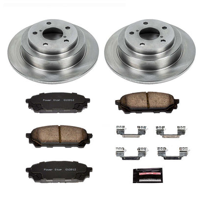 PowerStop Power Stop 05-06 Saab 9-2X Rear Autospecialty Brake Kit KOE447