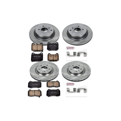 PowerStop Power Stop 03-04 Infiniti G35 Front & Rear Autospecialty Brake Kit KOE4488