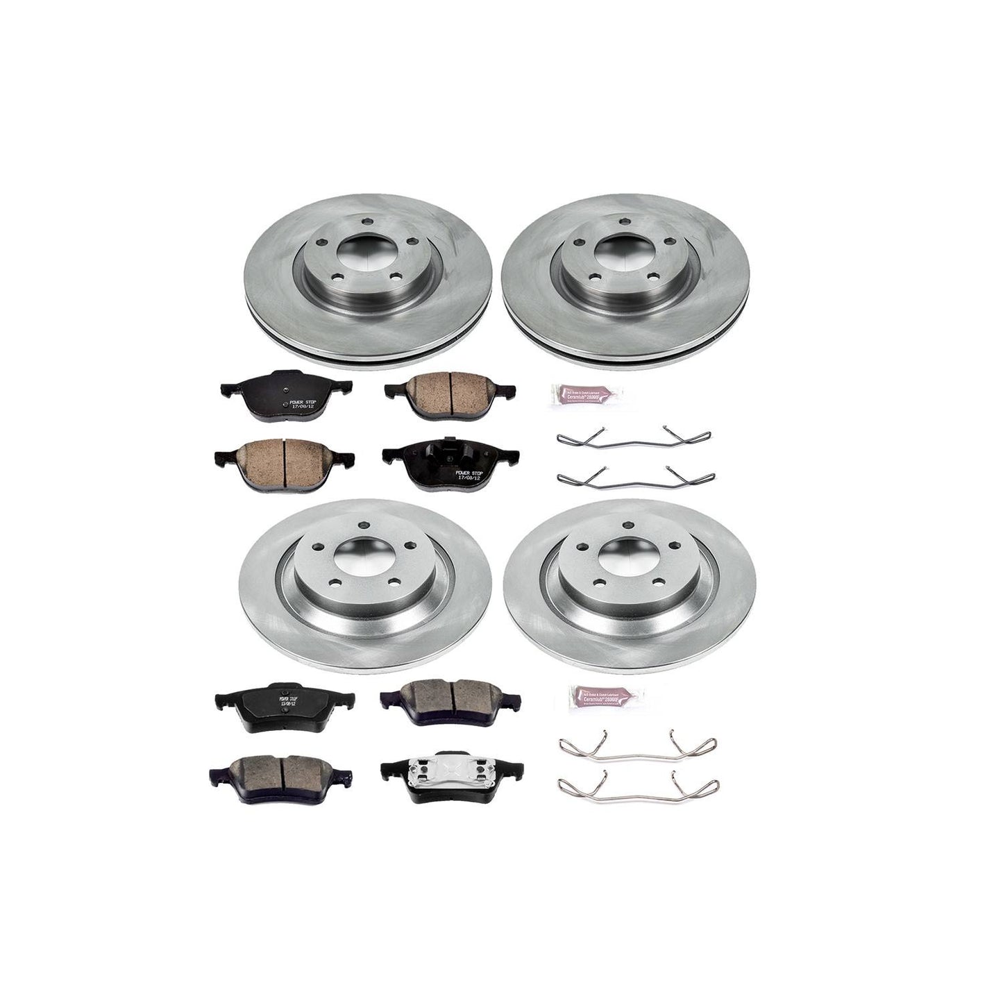 PowerStop Power Stop 06-07 Mazda 5 Front & Rear Autospecialty Brake Kit KOE4494