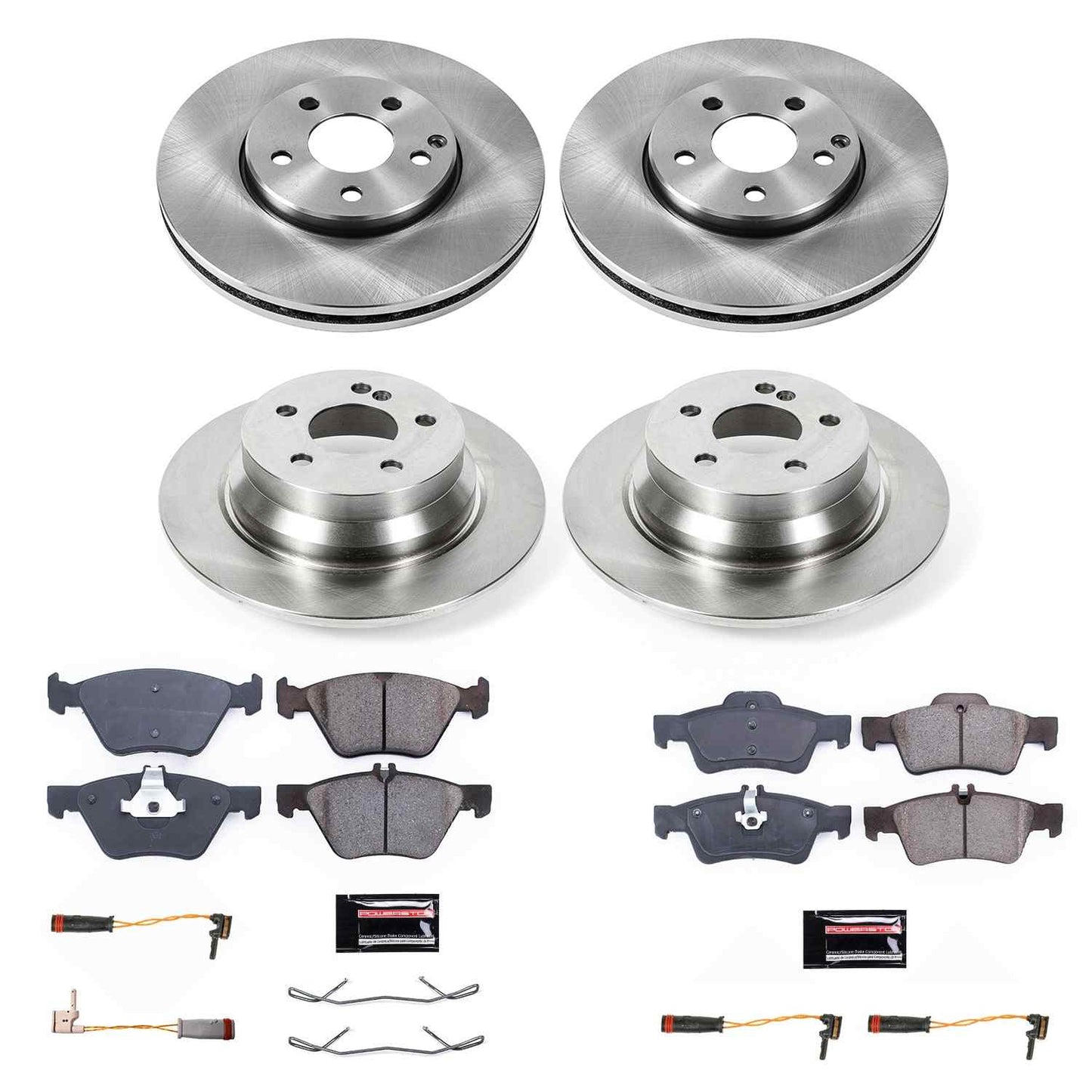 PowerStop Power Stop 04-05 Mercedes-Benz E320 Front & Rear Autospecialty Brake Kit KOE4511