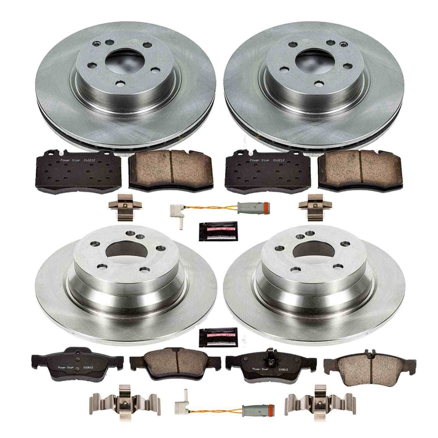 PowerStop Power Stop 2006 Mercedes-Benz E350 Front & Rear Autospecialty Brake Kit KOE4512