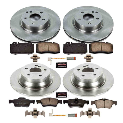 PowerStop Power Stop 2006 Mercedes-Benz E350 Front & Rear Autospecialty Brake Kit KOE4512