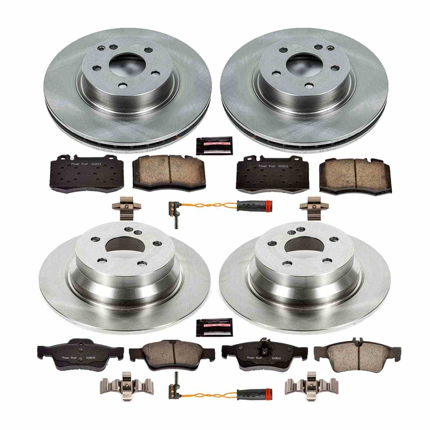 PowerStop Power Stop 04-06 Mercedes-Benz E500 Front & Rear Autospecialty Brake Kit KOE4513