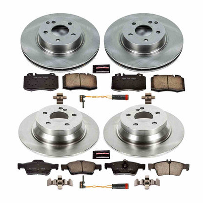 PowerStop Power Stop 04-06 Mercedes-Benz E500 Front & Rear Autospecialty Brake Kit KOE4513