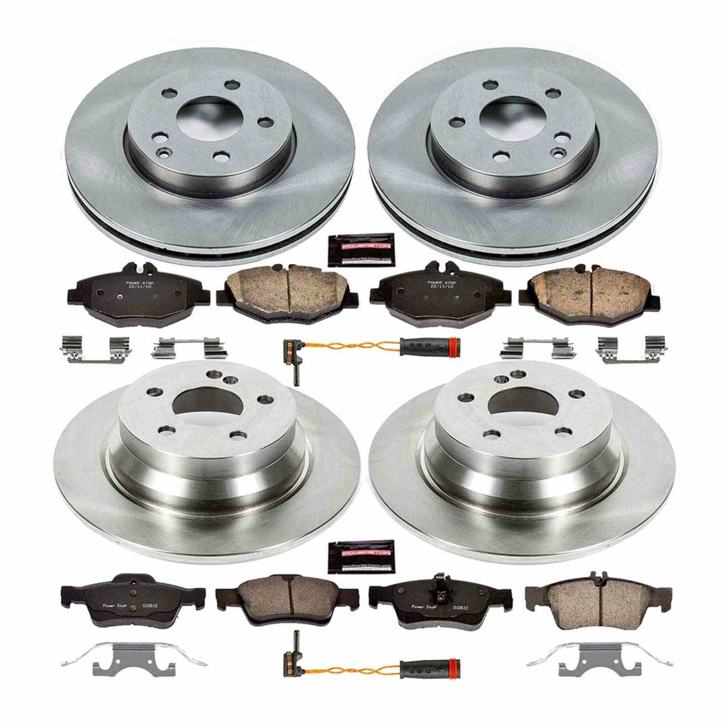 PowerStop Power Stop 2006 Mercedes-Benz E320 Front & Rear Autospecialty Brake Kit KOE4515