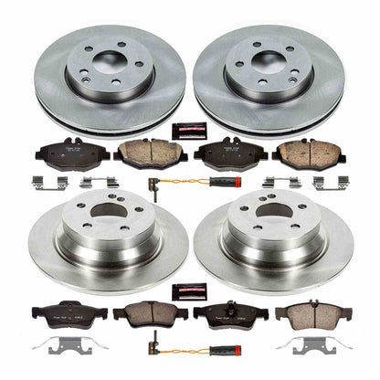 PowerStop Power Stop 2006 Mercedes-Benz E320 Front & Rear Autospecialty Brake Kit KOE4515