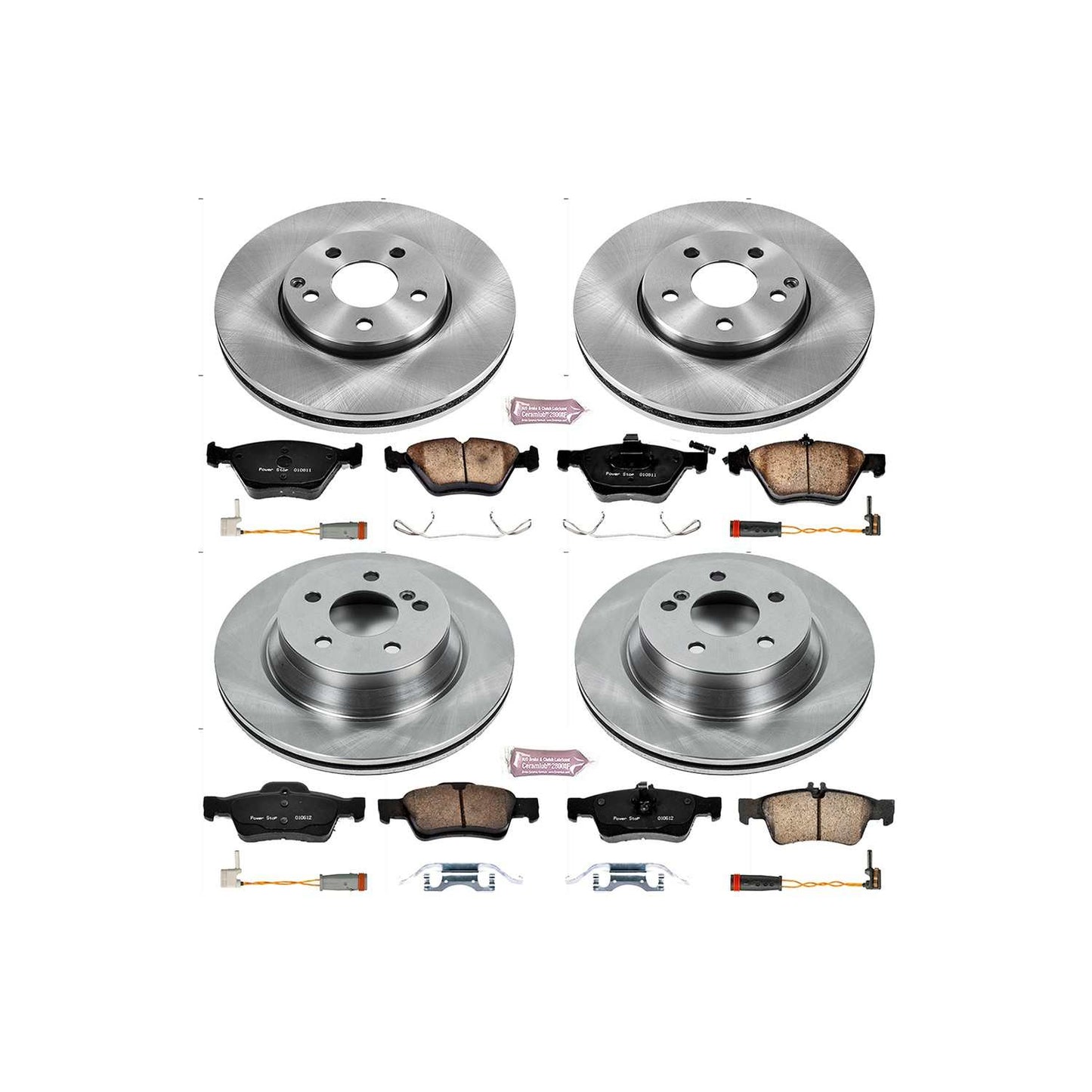 PowerStop Power Stop 2006 Mercedes-Benz E350 Front & Rear Autospecialty Brake Kit KOE4519