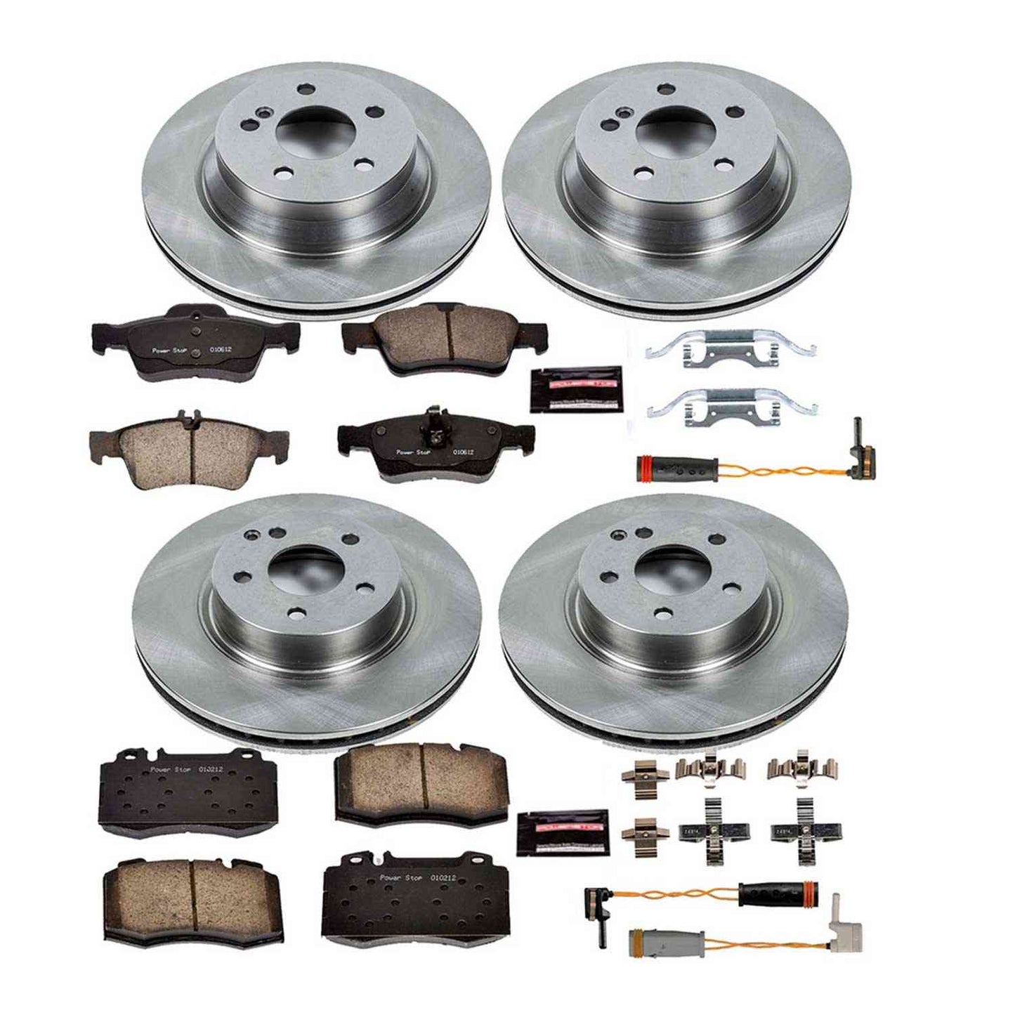 PowerStop Power Stop 03-06 Mercedes-Benz E500 Front & Rear Autospecialty Brake Kit KOE4521