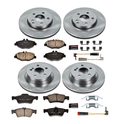 PowerStop Power Stop 06-09 Mercedes-Benz E350 Front & Rear Autospecialty Brake Kit KOE4524