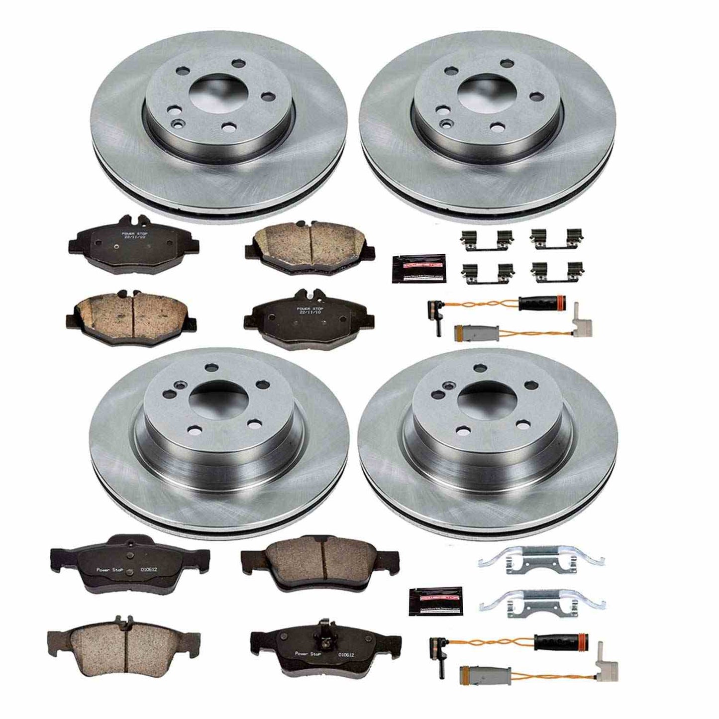 PowerStop Power Stop 2006 Mercedes-Benz E350 Front & Rear Autospecialty Brake Kit KOE4526
