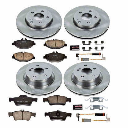 PowerStop Power Stop 2006 Mercedes-Benz E350 Front & Rear Autospecialty Brake Kit KOE4526