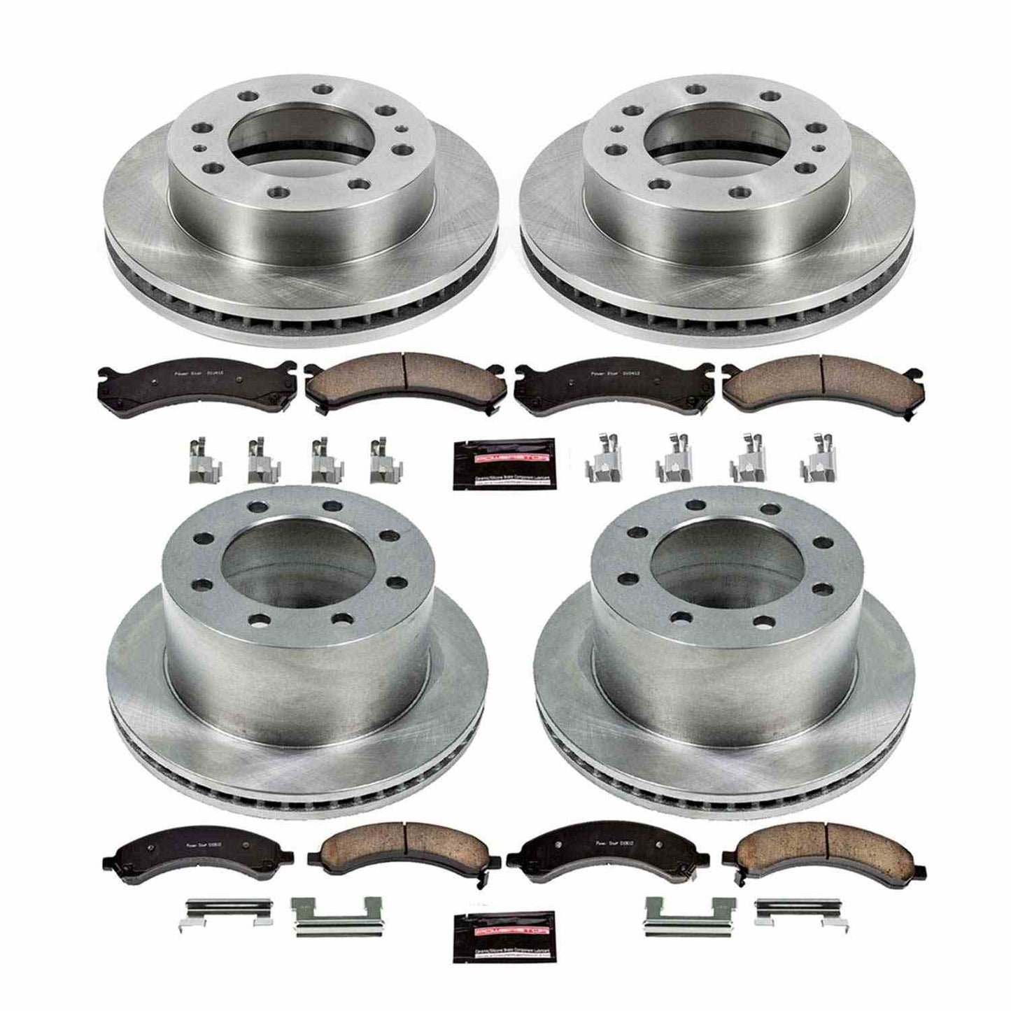 PowerStop Power Stop 03-08 Chevrolet Express 3500 Front & Rear Autospecialty Brake Kit KOE4528