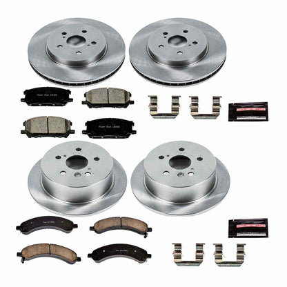 PowerStop Power Stop 04-06 Lexus RX330 Front & Rear Autospecialty Brake Kit KOE4530