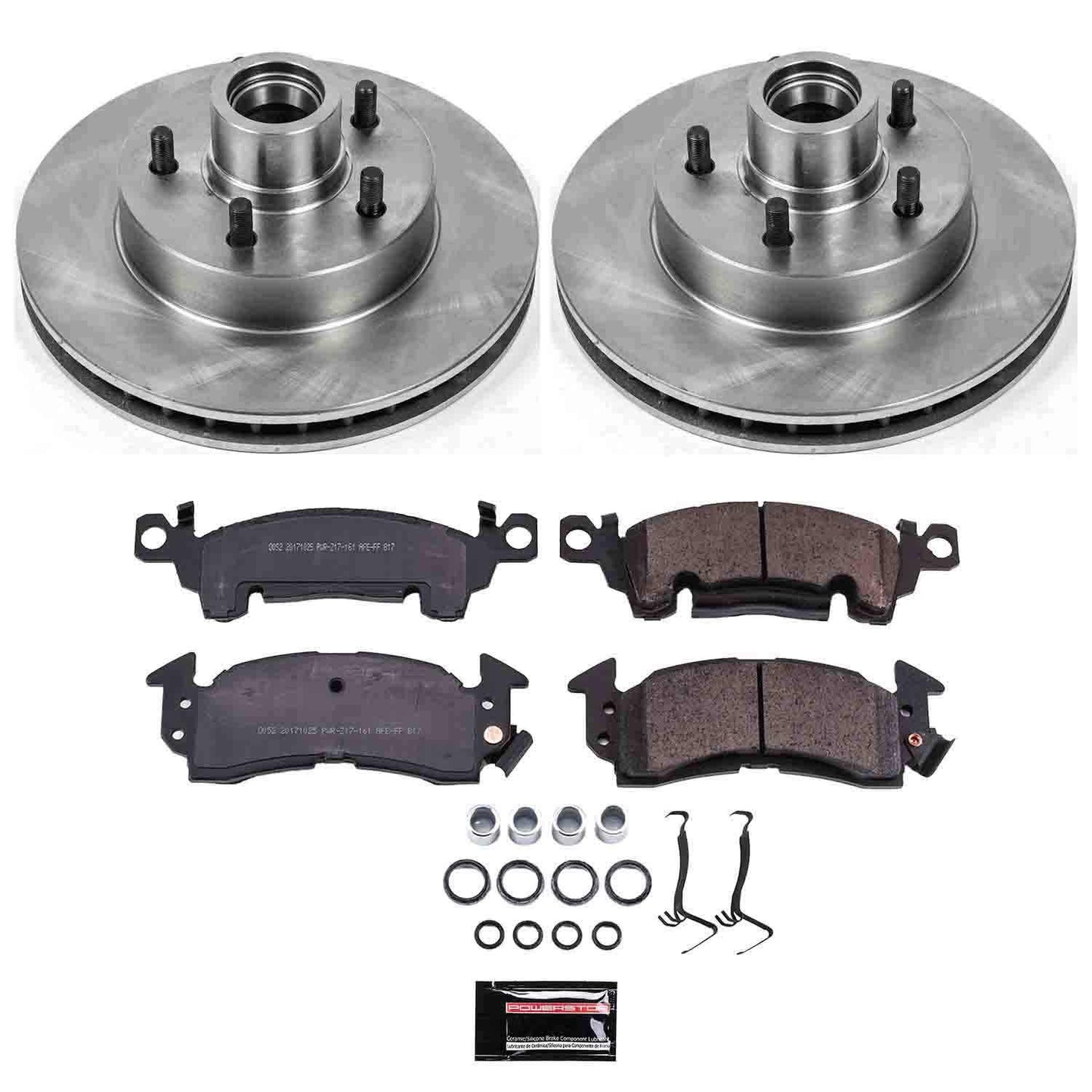 PowerStop Power Stop 71-73 Buick Centurion Front Autospecialty Brake Kit KOE4539