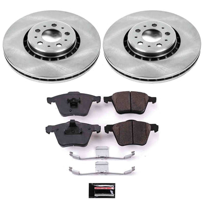PowerStop Power Stop 03-14 Volvo XC90 Front Autospecialty Brake Kit KOE4552
