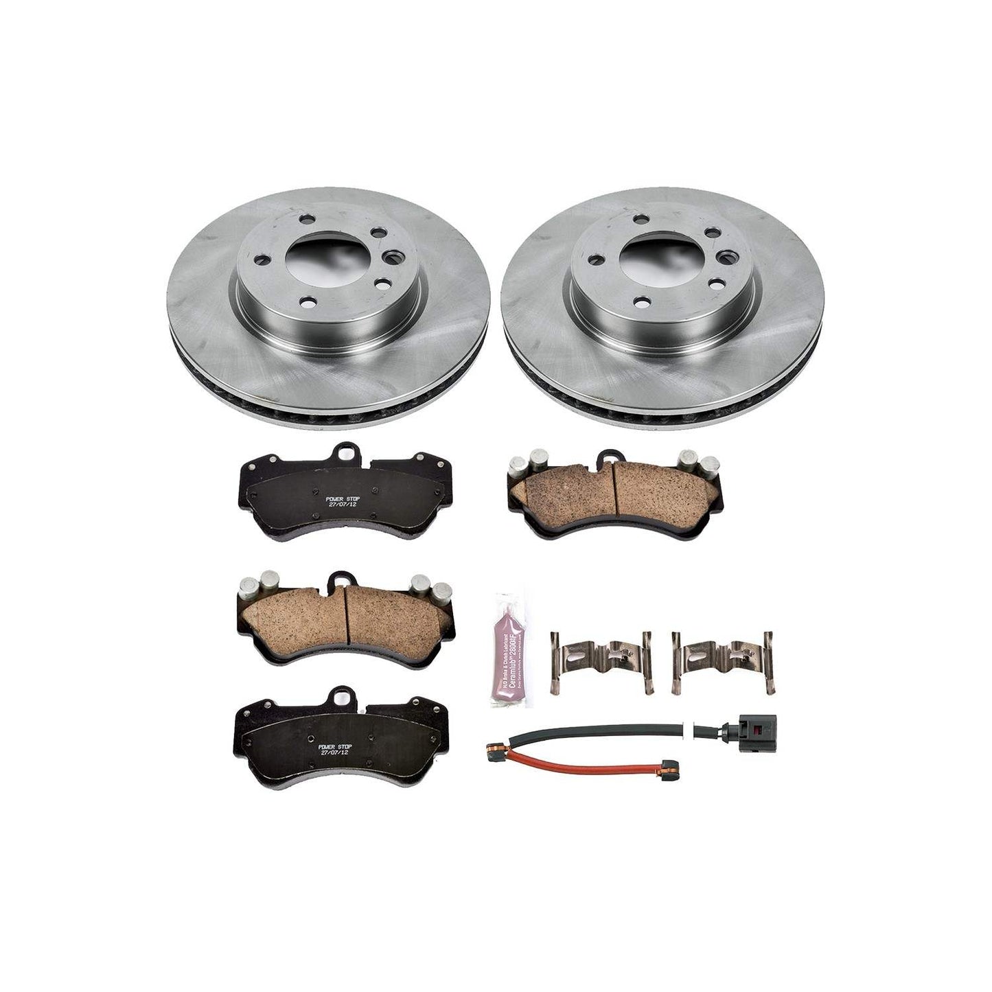 PowerStop Power Stop 04-06 Porsche Cayenne Front Autospecialty Brake Kit KOE4554