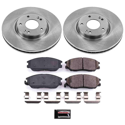 PowerStop Power Stop 03-05 Hyundai XG350 Front Autospecialty Brake Kit KOE4557