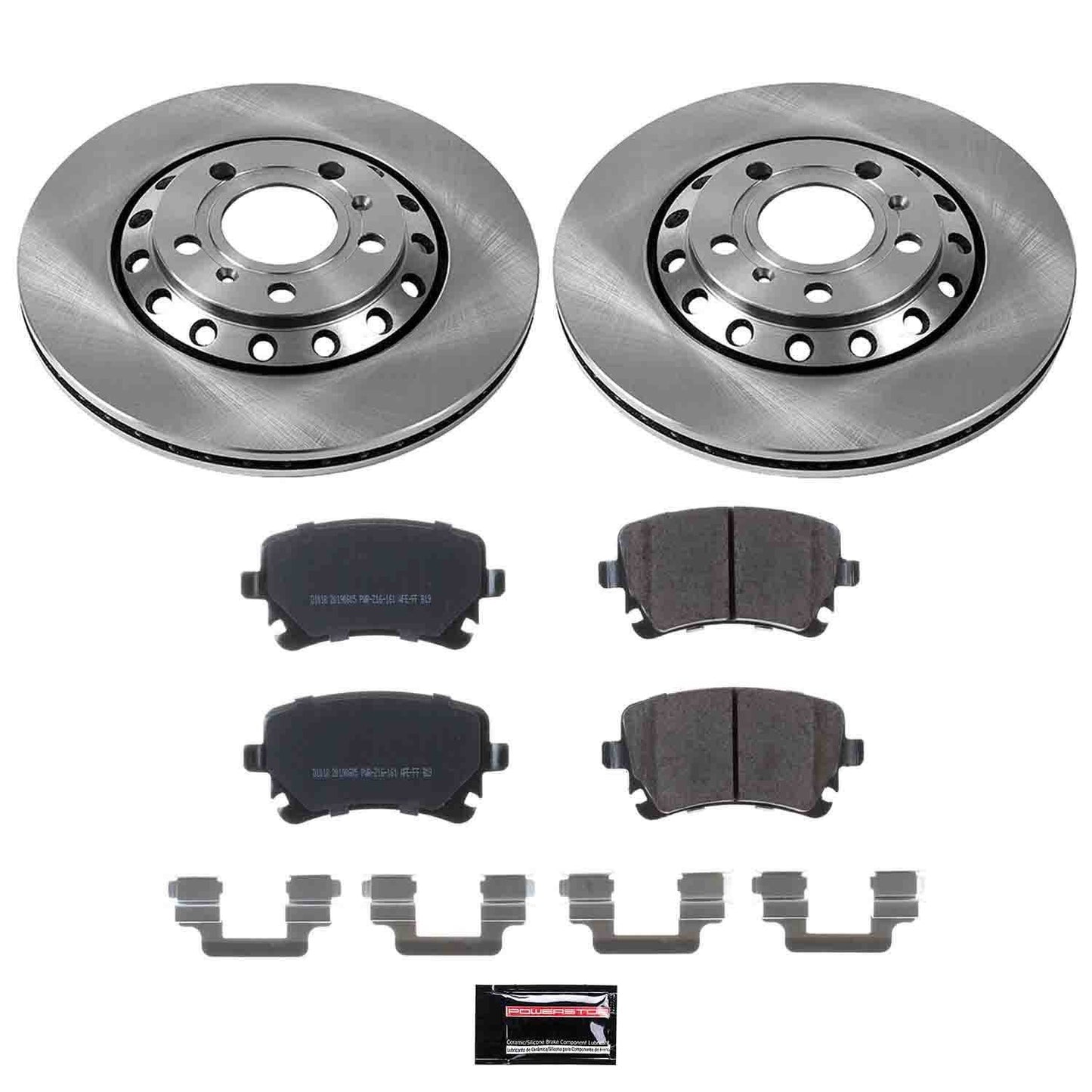 PowerStop Power Stop 03-10 Audi A8 Quattro Rear Autospecialty Brake Kit KOE4562