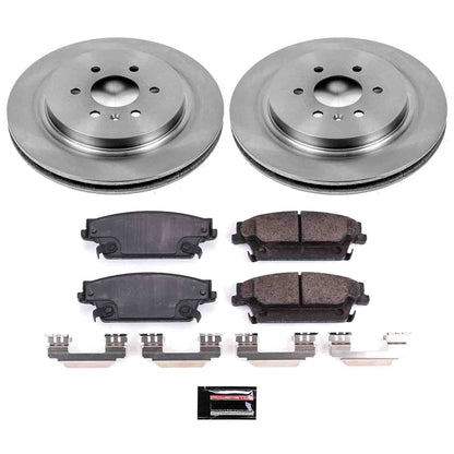 PowerStop Power Stop 04-09 Cadillac SRX Rear Autospecialty Brake Kit KOE4568
