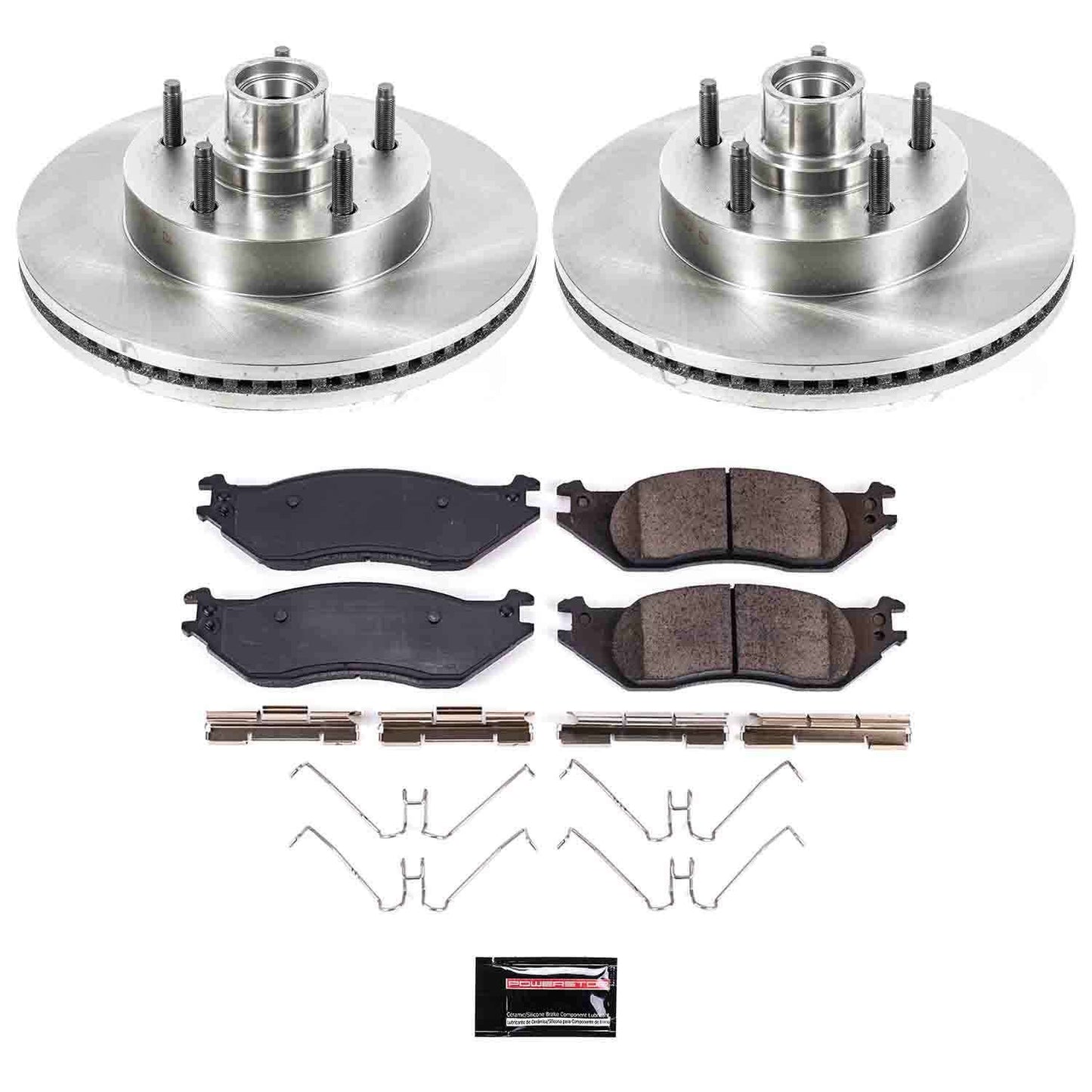 PowerStop Power Stop 04-06 Ford E-150 Front Autospecialty Brake Kit KOE4578