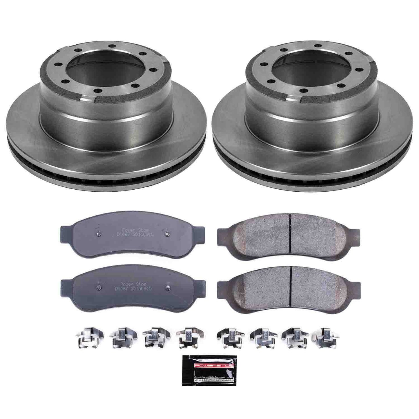 PowerStop Power Stop 05-10 Ford F-350 Super Duty Rear Autospecialty Brake Kit KOE4593