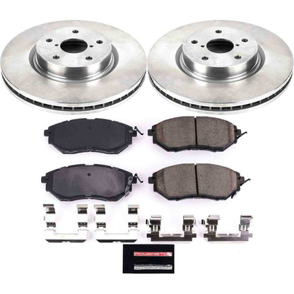 PowerStop Power Stop 06-07 Subaru B9 Tribeca Front Autospecialty Brake Kit KOE4603