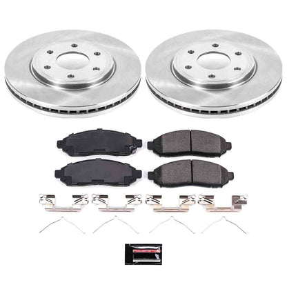 PowerStop Power Stop 05-18 Nissan Frontier Front Autospecialty Brake Kit KOE4611
