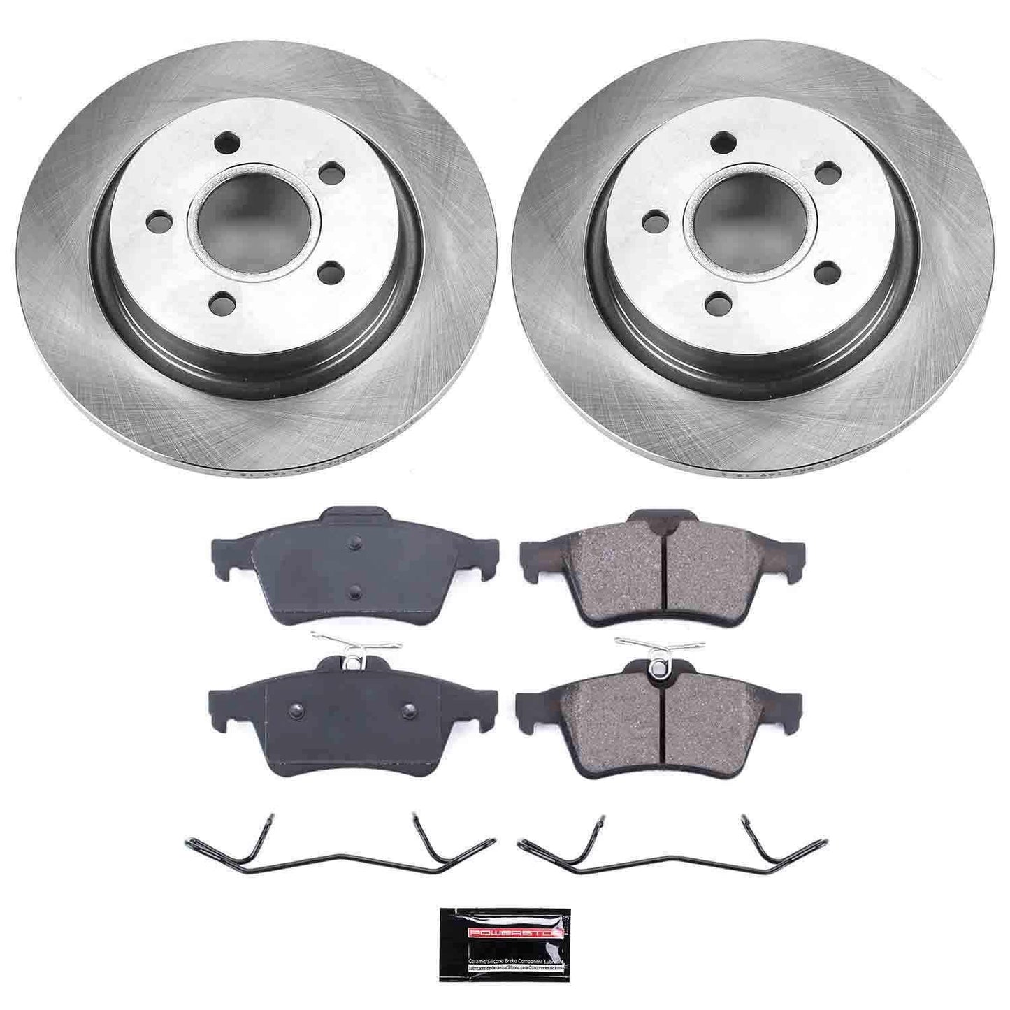 PowerStop Power Stop 08-13 Volvo C30 Rear Autospecialty Brake Kit KOE4613