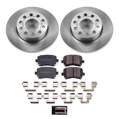 PowerStop Power Stop 2008 Audi A3 Rear Autospecialty Brake Kit KOE4627