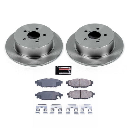 PowerStop Power Stop 05-09 Subaru Legacy Rear Autospecialty Brake Kit KOE4632