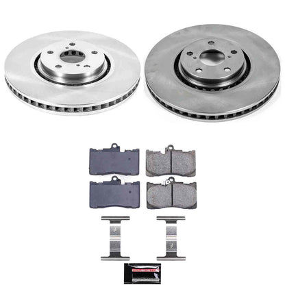 PowerStop Power Stop 07-11 Lexus GS350 Front Autospecialty Brake Kit KOE4634