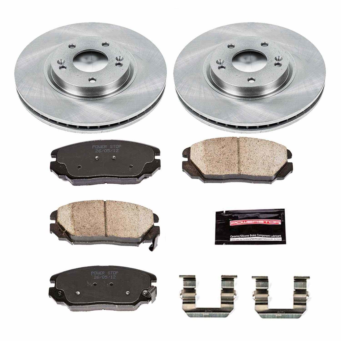 PowerStop Power Stop 06-10 Hyundai Sonata Front Autospecialty Brake Kit KOE4647