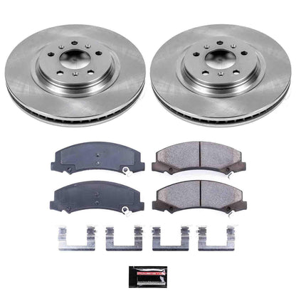 PowerStop Power Stop 08-09 Buick Allure Front Autospecialty Brake Kit KOE4654
