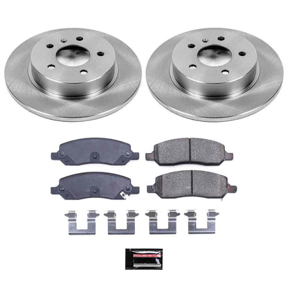 PowerStop Power Stop 06-11 Buick Lucerne Rear Autospecialty Brake Kit KOE4658