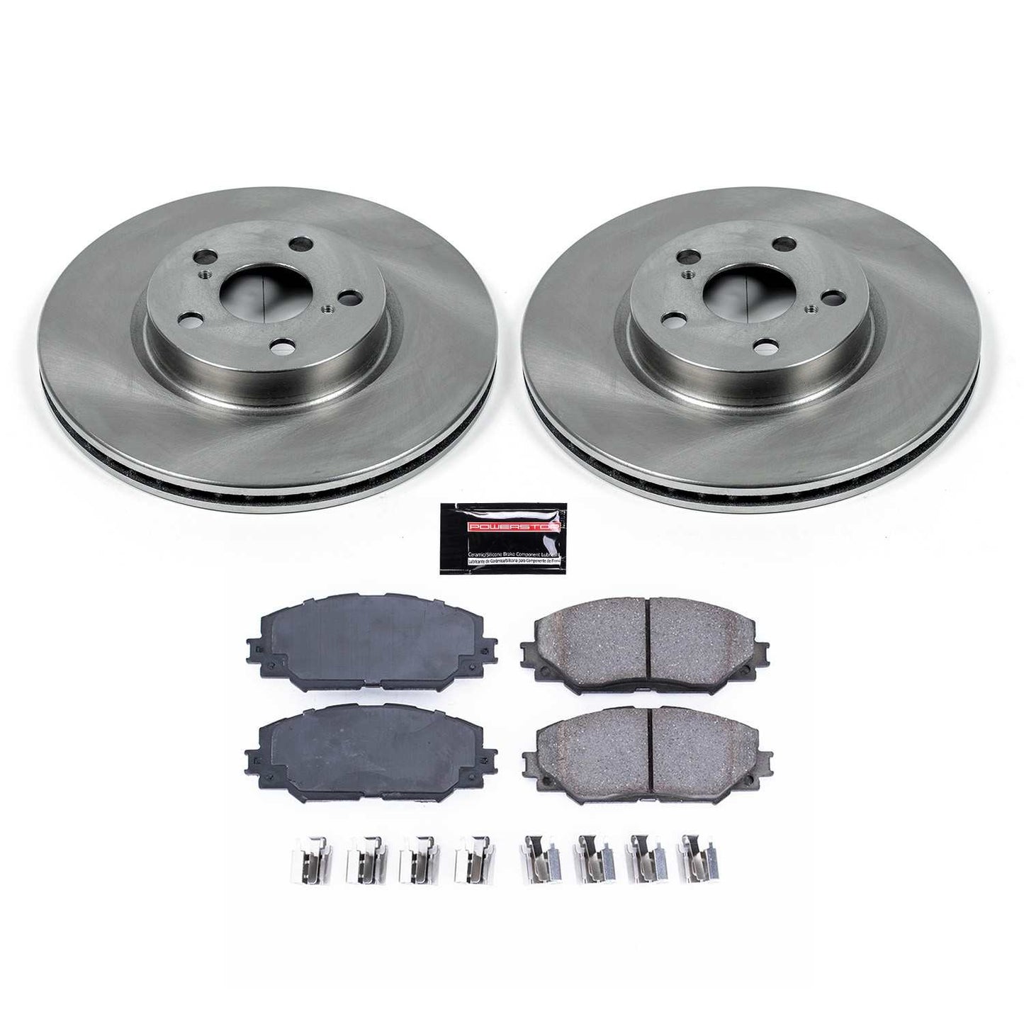 PowerStop Power Stop 09-10 Pontiac Vibe Front Autospecialty Brake Kit KOE4669
