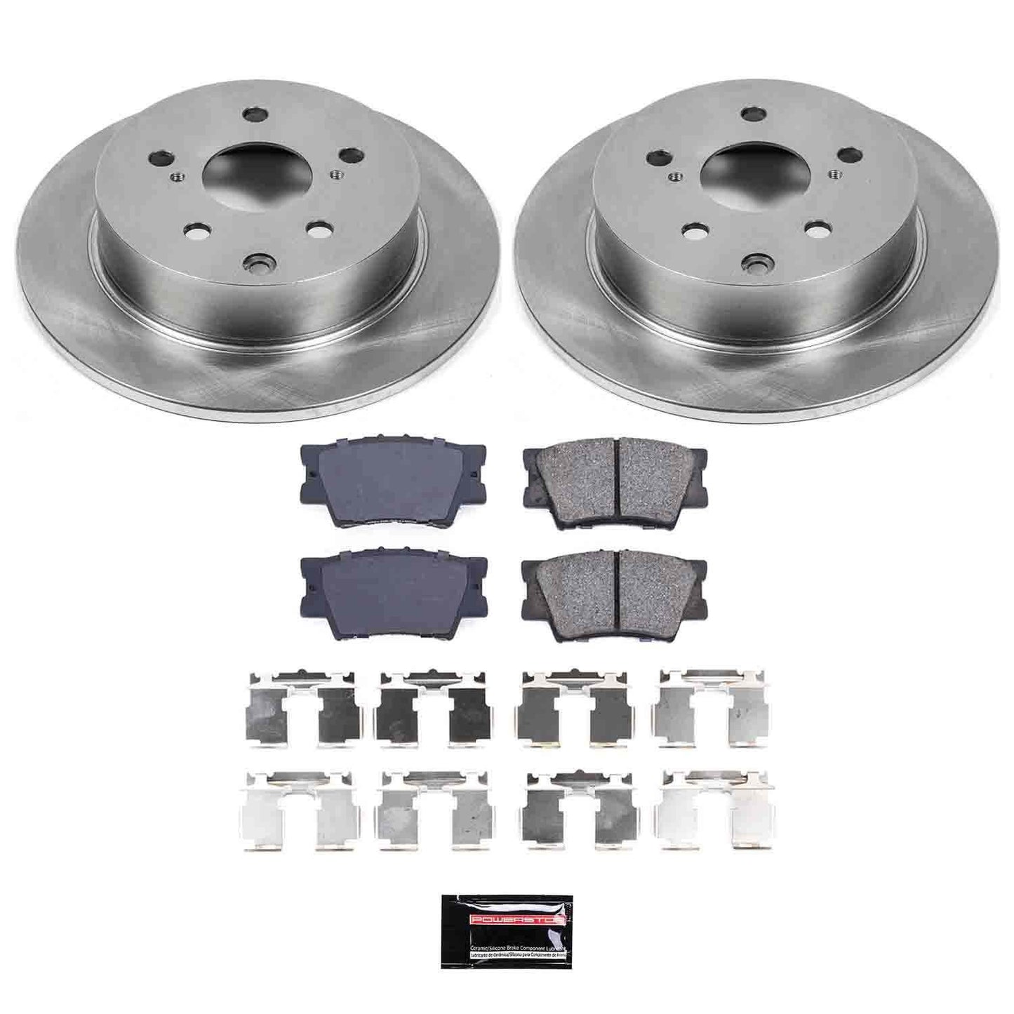 PowerStop Power Stop 09-10 Pontiac Vibe Rear Autospecialty Brake Kit KOE4670