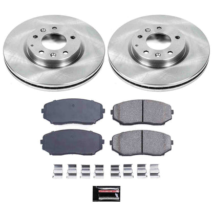 PowerStop Power Stop 07-12 Mazda CX-7 Front Autospecialty Brake Kit KOE4676